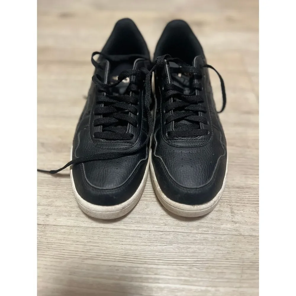 Asics Japan‎ S 1192A125 Womens Black Leather Lifestyle Sneakers Shoes Sz 9